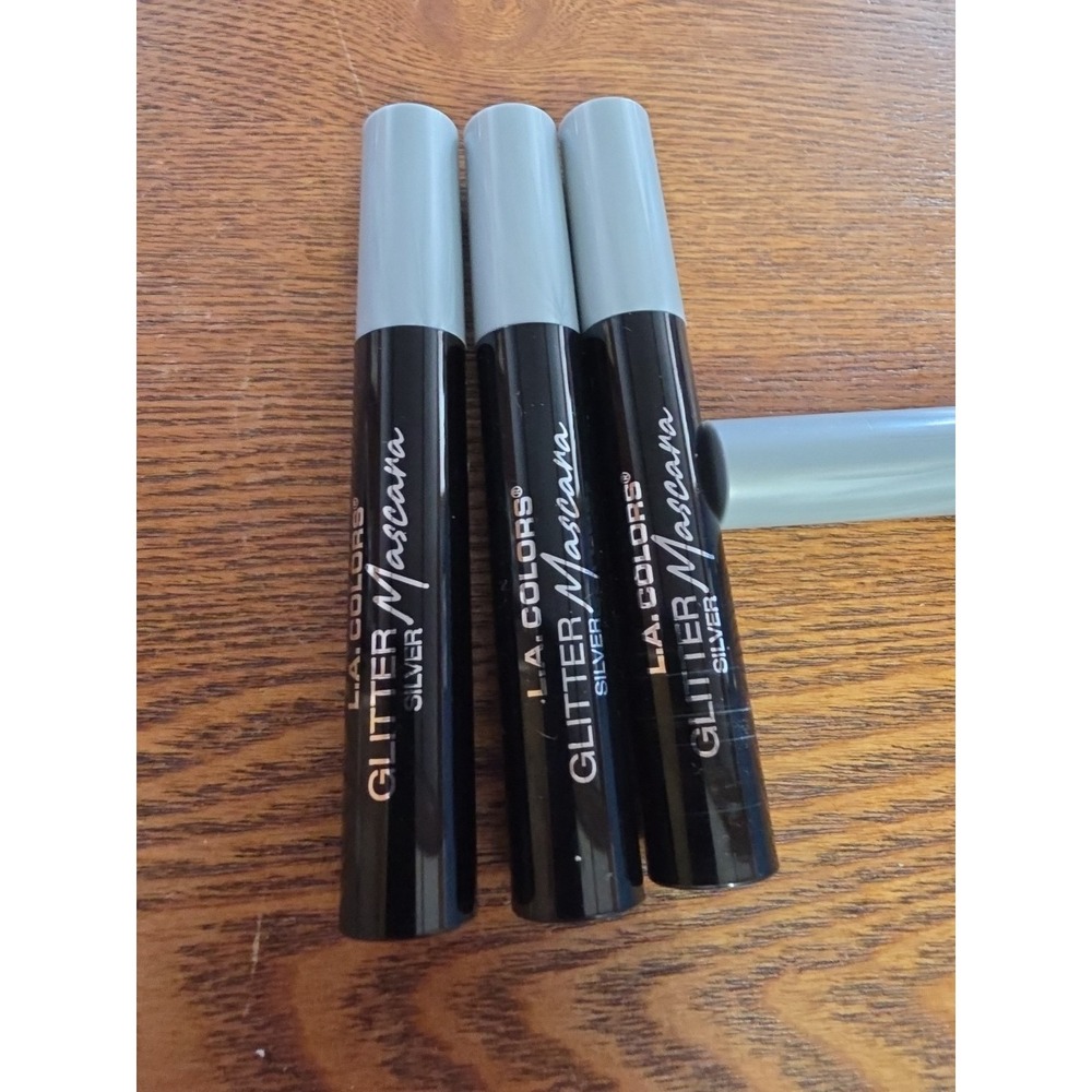 3X L.A.‎ Colors Beautifully Bewitched Glittery Sparkling Silver Mascara C41873